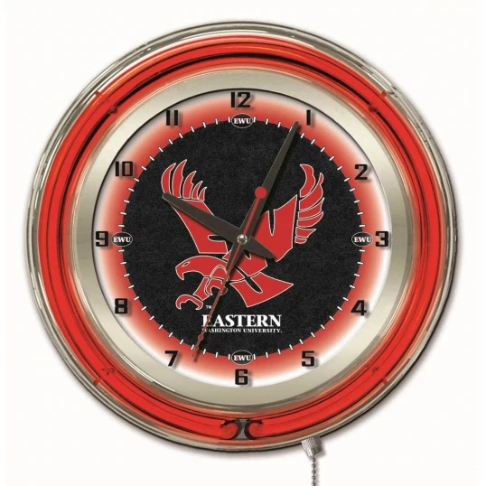 19 Inch Eastern Washington Neon Clock 1 19 Inch Eastern Washington Neon Clock