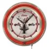 19 Inch Indian Motorcycle Multi-Bike Neon Clock