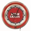 19 Inch Louisiana-Lafayette Neon Clock