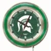 19 Inch Michigan State Neon Clock