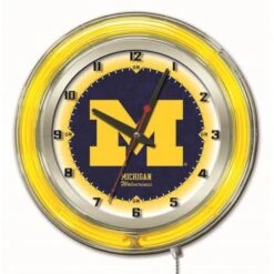 19 Inch Michigan Neon Clock