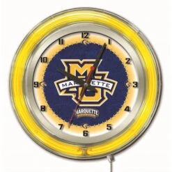 19 Inch Marquette Neon Clock