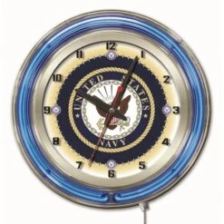 19 Inch U.S. Navy Neon Clock