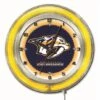 19 Inch Nashville Predators Neon Clock