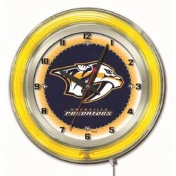 19 Inch Nashville Predators Neon Clock