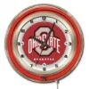 19 Inch Ohio State Neon Clock