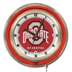 19 Inch Ohio State Neon Clock