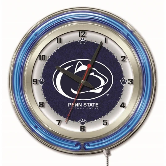 19 Inch Penn State Neon Clock 1 19 Inch Penn State Neon Clock