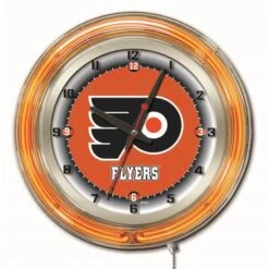 19 Inch Philadelphia Flyers Neon Clock