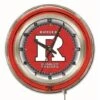 19 Inch Rutgers Neon Clock
