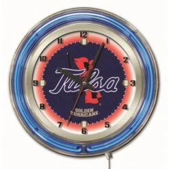 19 Inch Tulsa Neon Clock