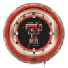 19 Inch Texas Tech Neon Clock