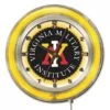 19 Inch Virginia Military Institute Neon Clock