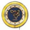 19 Inch West Virginia Neon Clock