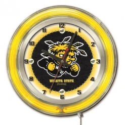 19 Inch Wichita State Neon Clock