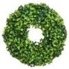 10 Inch Mini Button Leaf Wreath
