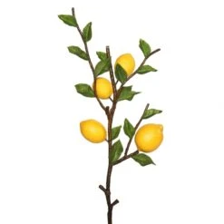 20 Inch Yellow Lemon Branch
