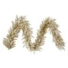 9 Foot X 14 Inch Champagne Garland: Unlit