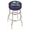30 Inch Notre Dame Leprechaun 2-Ring Swivel Counter Stool W/ Chrome Base