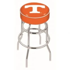 25 Inch Tennessee Chrome 2-Ring Base Swivel Bar Stool