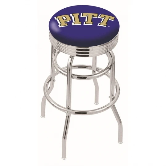 L7C3 - 30 Inch Chrome 2-Ring Pitt Swivel Counter Stool 1 L7C3 - 30 Inch Chrome 2-Ring Pitt Swivel Counter Stool