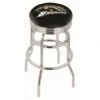 L7C3 - 30 Inch Chrome 2-Ring Western Michigan Swivel Counter Stool