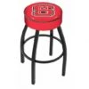 30 Inch North Carolina State Logo Swivel Counter Stool W/ Black Base