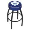 25 Inch Toronto Maple Leafs Logo Swivel Bar Stool W/ Black Base