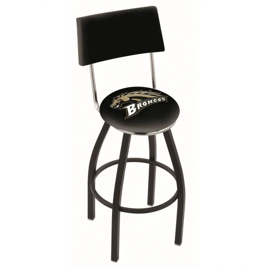 30 Inch Black Western Michigan Swivel Counter Stool W/ Back 1 30 Inch Black Western Michigan Swivel Counter Stool W/ Back