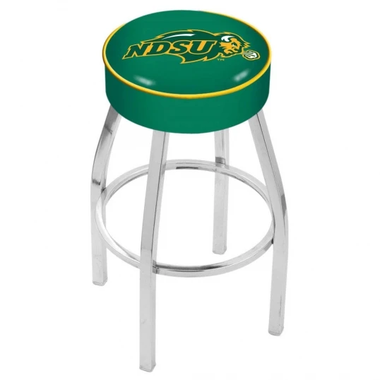 25 Inch North Dakota State Logo Swivel Bar Stool W/ Chrome Base 1 25 Inch North Dakota State Logo Swivel Bar Stool W/ Chrome Base