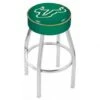 25 Inch South Florida Logo Swivel Bar Stool W/ Chrome Base