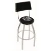 25 Inch Chrome Los Angeles Kings Swivel Bar Stool W/ Back