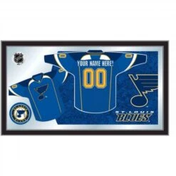 St Louis Blues Jersey Mirror