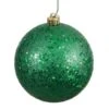 10 Inch Green Sequin Ball Ornament
