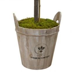 54 Inch Rose Topiary With Farmhouse Planter 5 54 Inch Rose Topiary With Farmhouse Planter -Artificial Plant Store NEA 5964 ALT2 538x538