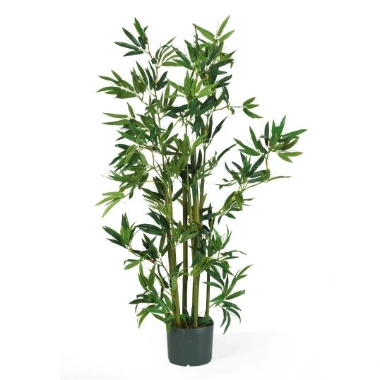 4 Foot Artificial Bamboo Tree Plant Potted 1 4 Foot Artificial Bamboo Tree Plant Potted