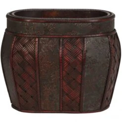 Oval Decorative Planters (Set Of 3: Multiple Sizes) -Artificial Plant Store NEA1479 ZM 3 538x538