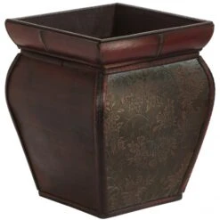 Square Planters With Rim (Set Of 4: Multiple Sizes) -Artificial Plant Store NEA1484 ZM 3 538x538