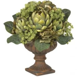 Silk Artichoke Centerpiece