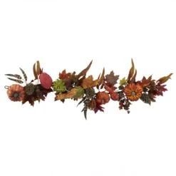54 Inch Artificial Pumpkin & Gourd Garland