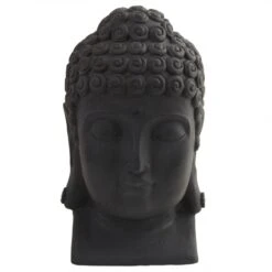 15.5 Inch Artificial Buddha Head (Indoor/Outdoor)