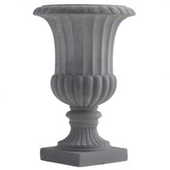 16.5 Inch Artificial Decorative Urn (Indoor/Outdoor)