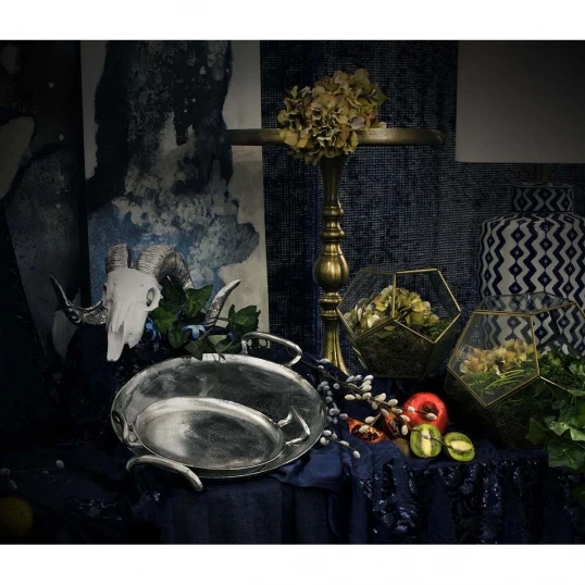 Romina Brass Accent Table 2 Romina Brass Accent Table - Image 2