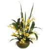 Silk Oncidium Orchid Flower Arrangement