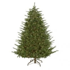 7.5 Foot Nature's Own Fraser Fir Christmas Tree: Clear Lights