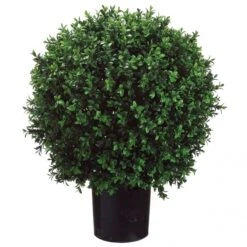 24H X 18W Inch Outdoor Artificial Boxwood Ball