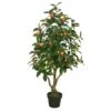 48 Inch Real Touch Orange Tree: Potted