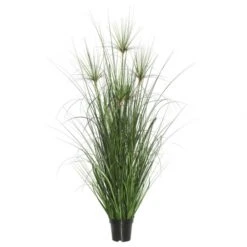4 Foot Brushed Grass: Potted