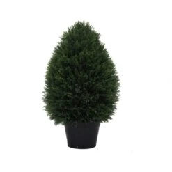 2 Foot UV Protected Cedar Cone Topiary: Potted