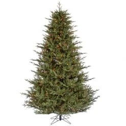 5.5 Foot PE/PVC Itasca Frasier Christmas Tree: Multi-Colored LEDs